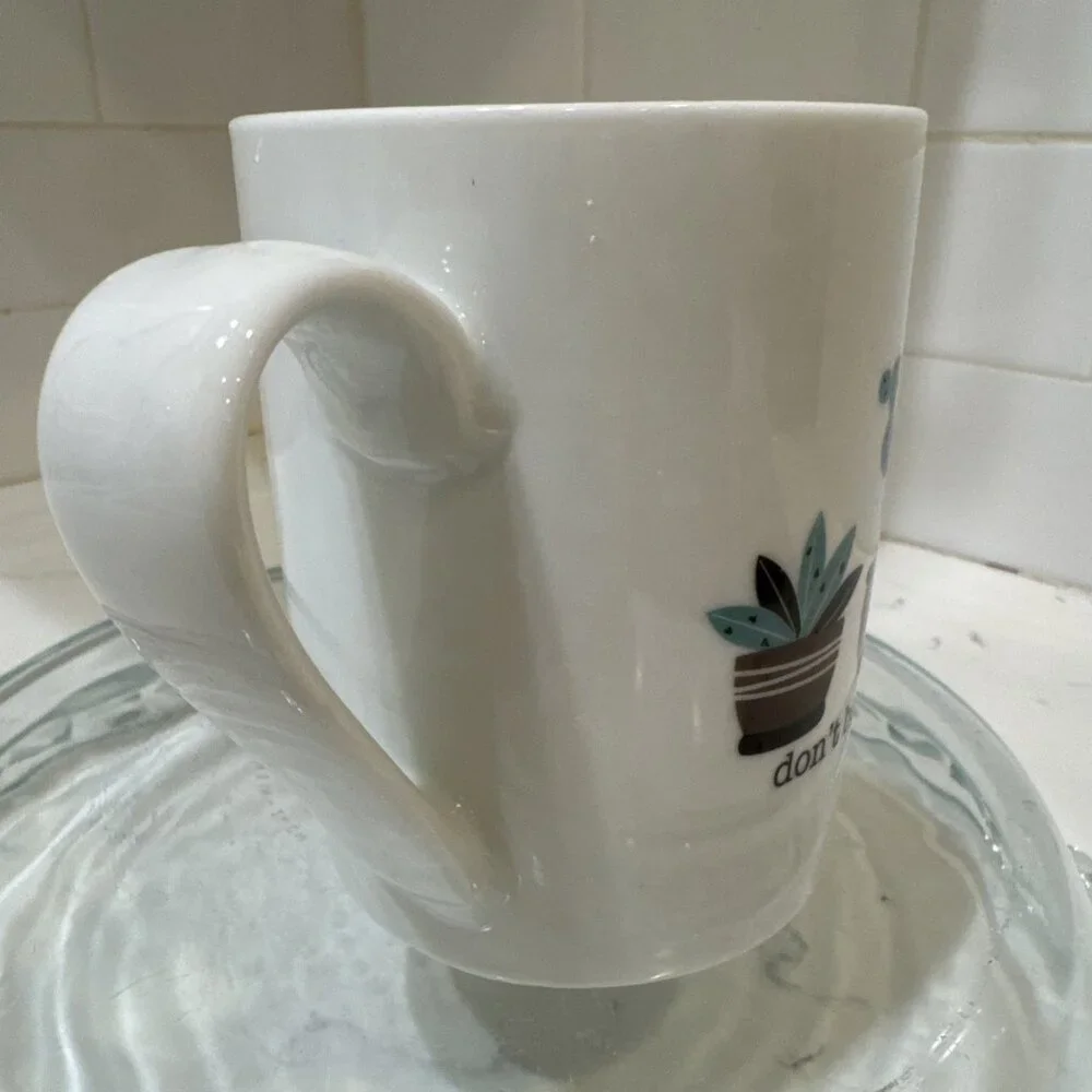 Don't Be a Prick Mug 10 Strawberry Street Cactus Cacti 15 oz Sassy Coffee Cup - Picture 3 of 8
